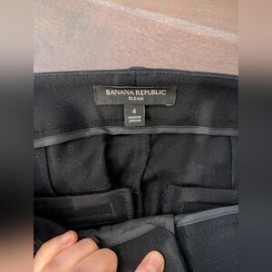 Banana Republic Black Sloan Pants